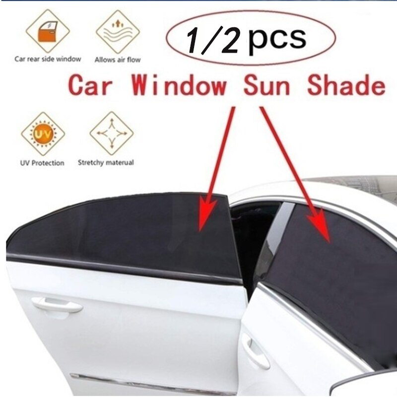 Auto Gordijn Zwart Scherm Zon Bescherming En Thermische Isolatie Side Window Auto Schaduw Auto Gordijn Universele Zon Bescherming