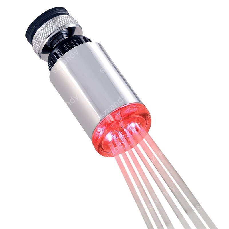 temperature control 3 colors LED Faucet Aerators