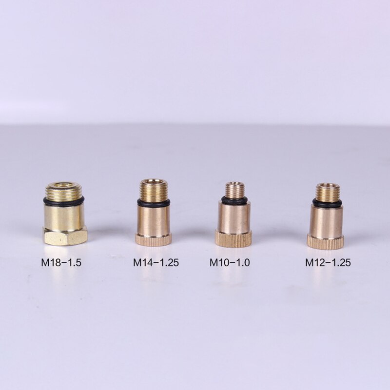 Motorcycle Pressure Gauge Adapter Compression Tester Kit Motor Auto Petrol Gas Engine Cylinder Pressure Gauge Tester