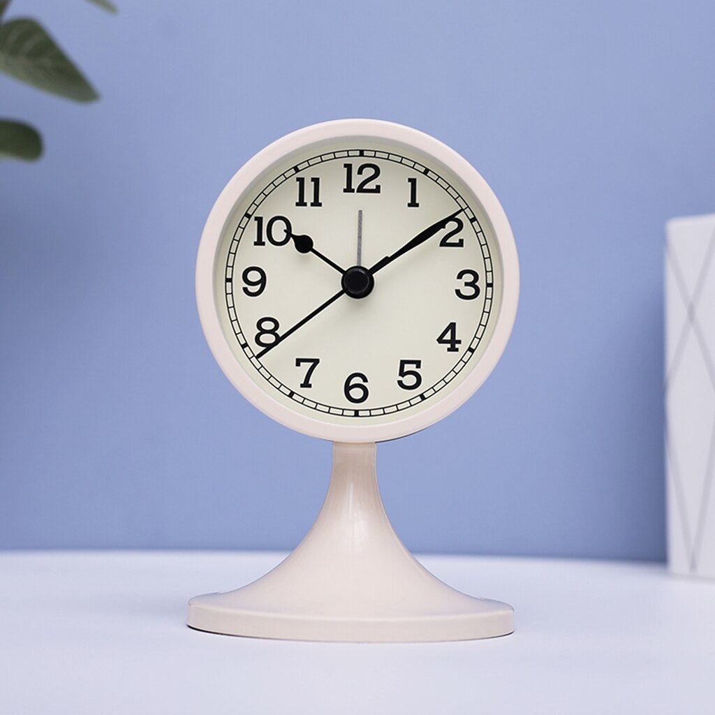 Mutilfunctional Decorative with Stand Digital Clock Desk Shelf Clock f/Home