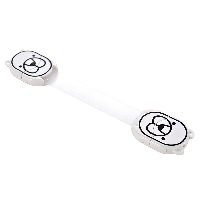 1Pcs Kinderen Kabinet Deur Anti-Snuifje Veiligheidsslot Baby Veiligheid Kabinet Lock Drawerrefrigerator Lock Lade Thuis: 03