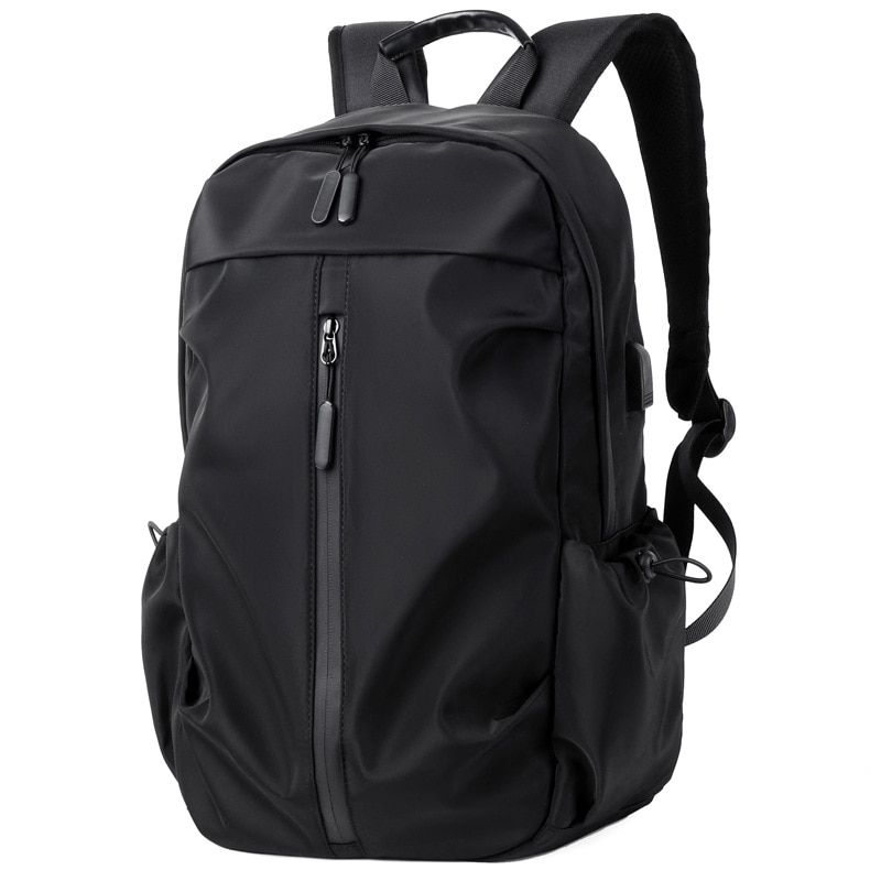 Outdoor backpack Oxford cloth backpack computer bag men's business backpack fold school bag travel bag