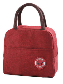 Lunch Tas Met Schouderband Handvat Koeltas Vrouwen Draagbare Voedsel Zak Voor Werk Student Thermische Lunchbox Thermische Zak koelkast Zak: Oranje