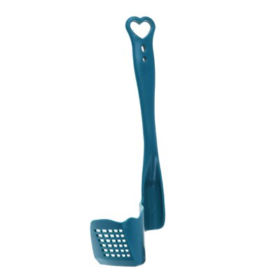 Roterende spatel til køkken termomix fjernelse portionering mad multifunktions roterende blandetromler spatulakitchen gadgets: Blueb