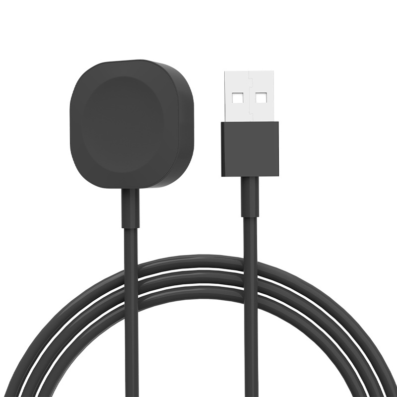 USB Typ C Ladegerät für Apfel Uhr Serie 10 Ultra 2 9 8 7 SE Ladekabel für iWatch Ultra 2 6 5 4 3 2 Ladestation: Schwarz