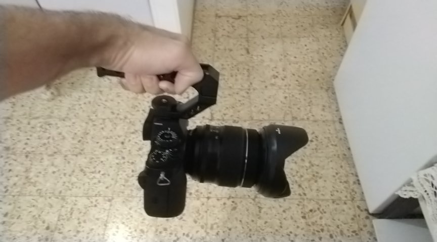 Dslr kamera tophåndtag metal ost greb med tre koldt skoen adapter montering universal håndtag til canon nikon kamera