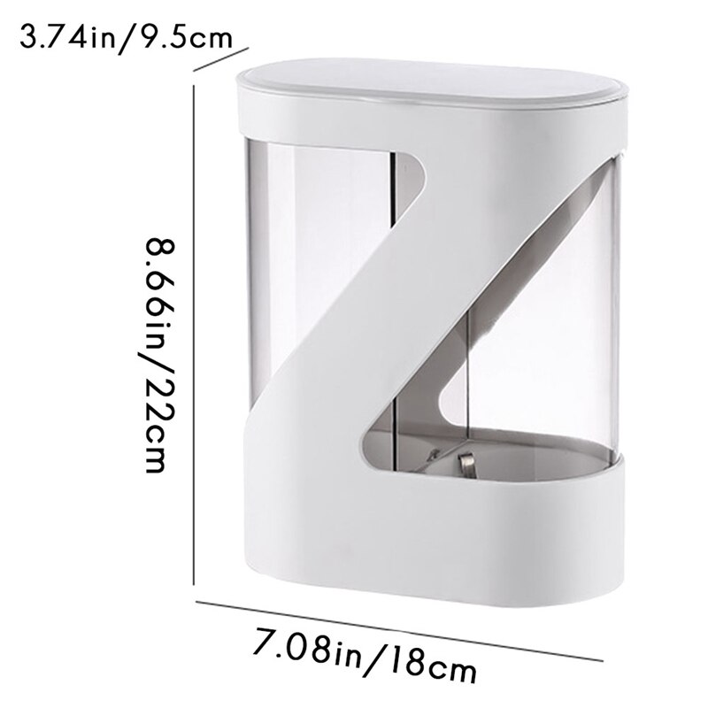Water Cooler Cup Dispenser,Bathroom Pull Type Cup Holder Wall Mounted, Double Tube Disposable Cups Dispenser