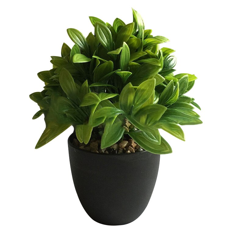 Planta de simulación de buena salud, Decoración similar a la vida, plantador decorativo de hojas de eucalipto para el hogar y la Oficina