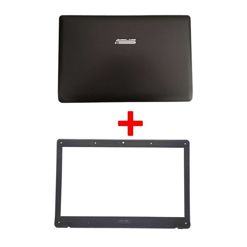 Funda de portátil para Asus K52 K52D K52F K52J K52N K52JB K52JK, funda con reposamanos, carcasa inferior, cubierta de disco duro, marco de pantalla: Top cover and border