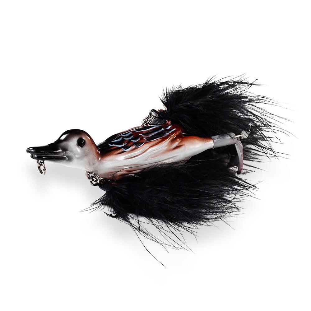 105mm 28g Floating 3D Suicide Duck Fishing Lures for Bass Pike Topwater Popper Lifelike Bait Whopper Wobblers Pesca JT9416: JTF306