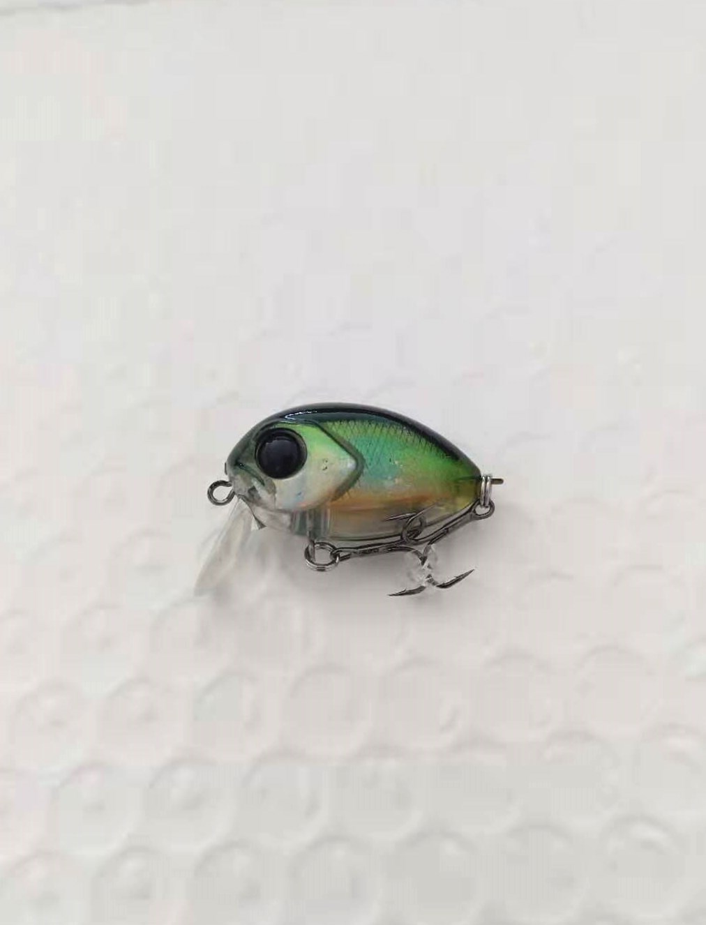 Le fish-Señuelos de Pesca ultraligeros, 32mm, 4g, micro wobbler, trucha, perca, Lucio, Crankbait flotante: Color P