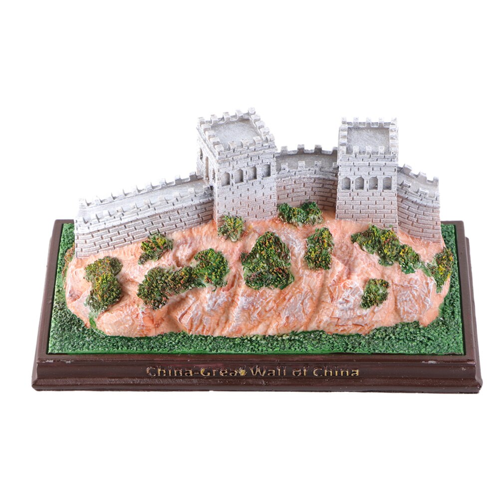 1pc Classical Architecture Model Great Wall of China Model Architectural Furnishing Articles Ornaments Props for Home Decor