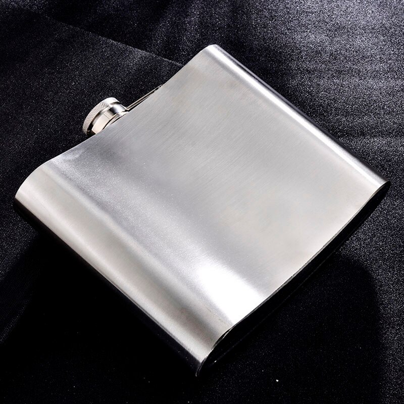Stainless Steel Hip Liquor Flask Whiskey Alcohol Pocket Wine Bottle TN99