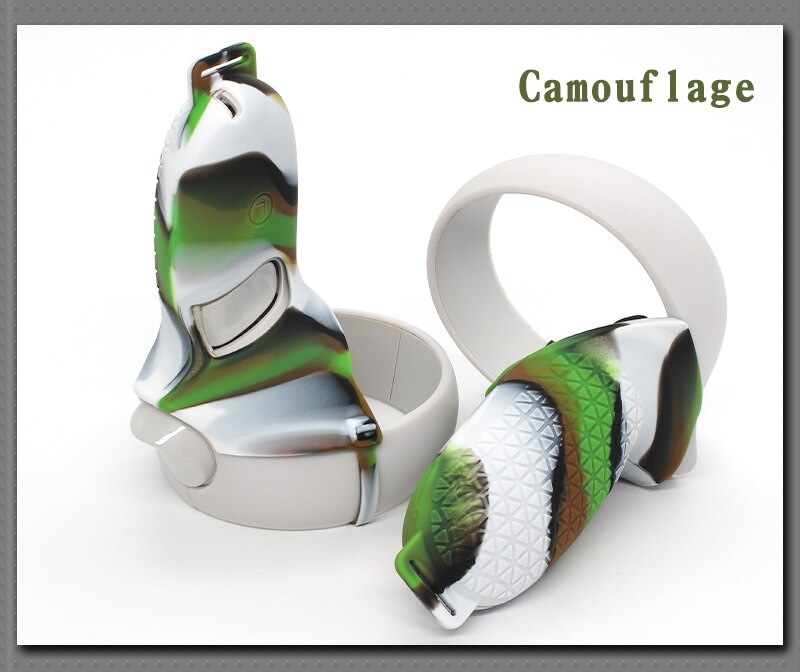 Band Siliconen Case Voor Oculus Quest 2 Vr Accessoires Oculus Quest 2 Controller Grip Handvat