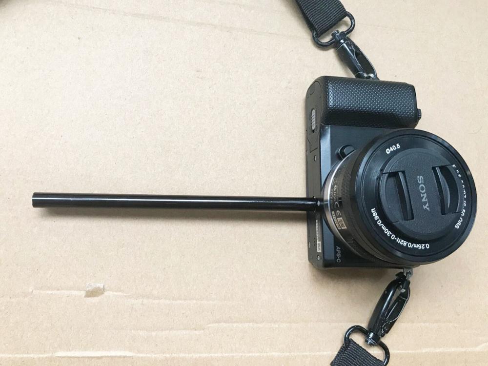 STATIV 6 &quot;METALL VERLÄNGERUNG Verlängerung ROHR 1/4&quot;-20 GEWINDE METALL HD KAMERA Adapter