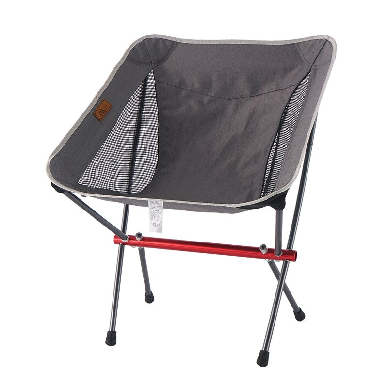 Outdoor Ultralight Klapstoel Draagbare Aluminium Maan Stoel Camping Vissen Stoel Strand Luie Stoel