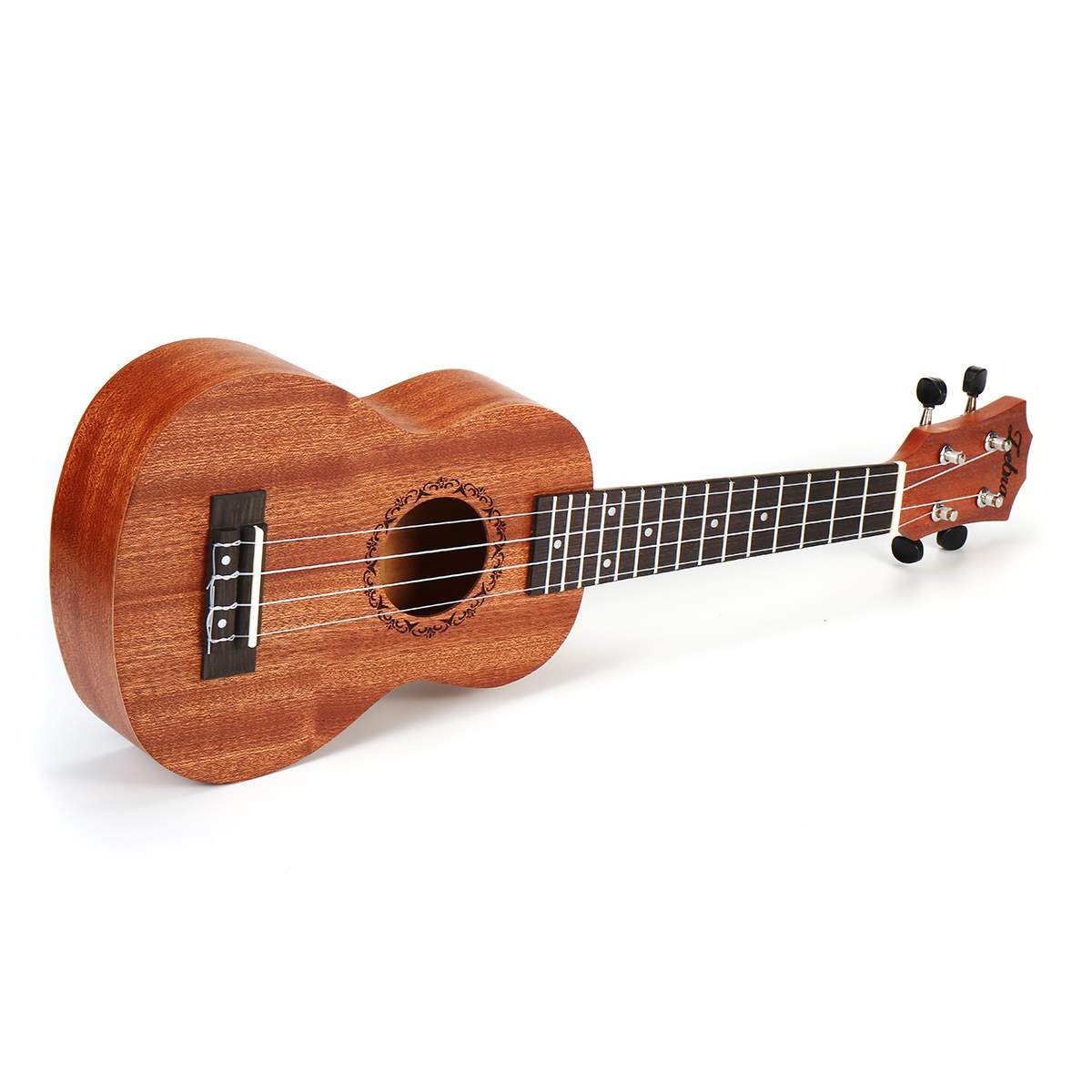 21 Inch Bruin Palissander Sopraan Beginner Ukulele 4 Snaren Akoestische Ukulele 15 Frets Gitaar Toets Open Akkoord