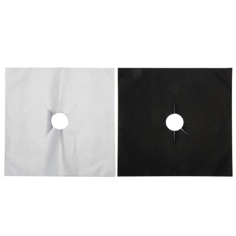 4 piezas de papel de barbacoa almohadilla de barbacoa antiadherente de cocina de papel limpio de cocina fácil de quitar para limpiar