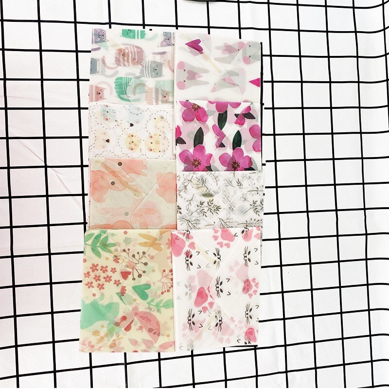 60PCS/pack Kawaii Mini Colorful Paper Envelope Cute Small Baby Craft Envelopes For Wedding Letter Invitations