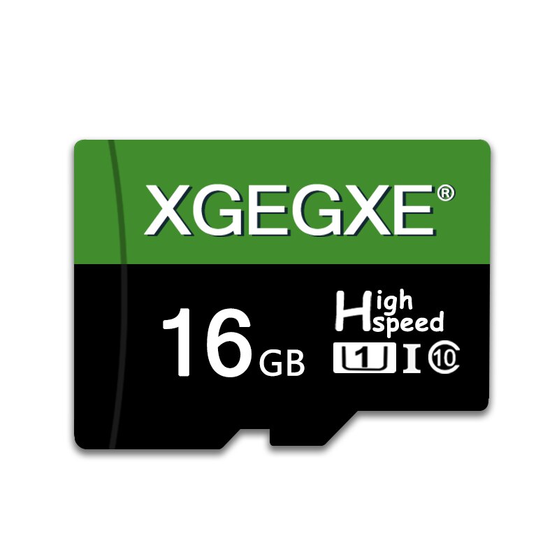 Xgegxe hukommelseskort 64gb 32gb 16gb klasse 10 uhs-i  u1 tf flashkort 8gb til smartphone: 16gb