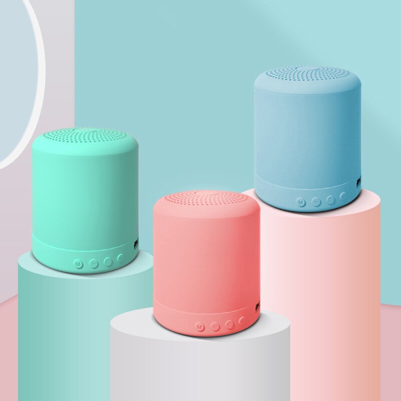A11 Mini Smart Bluetooth Draagbare Draadloze Speaker Bluetooth + Fm Tf Usb Aux MP3 Speaker Recharge Muziek Subwoofer Hifi Stereo