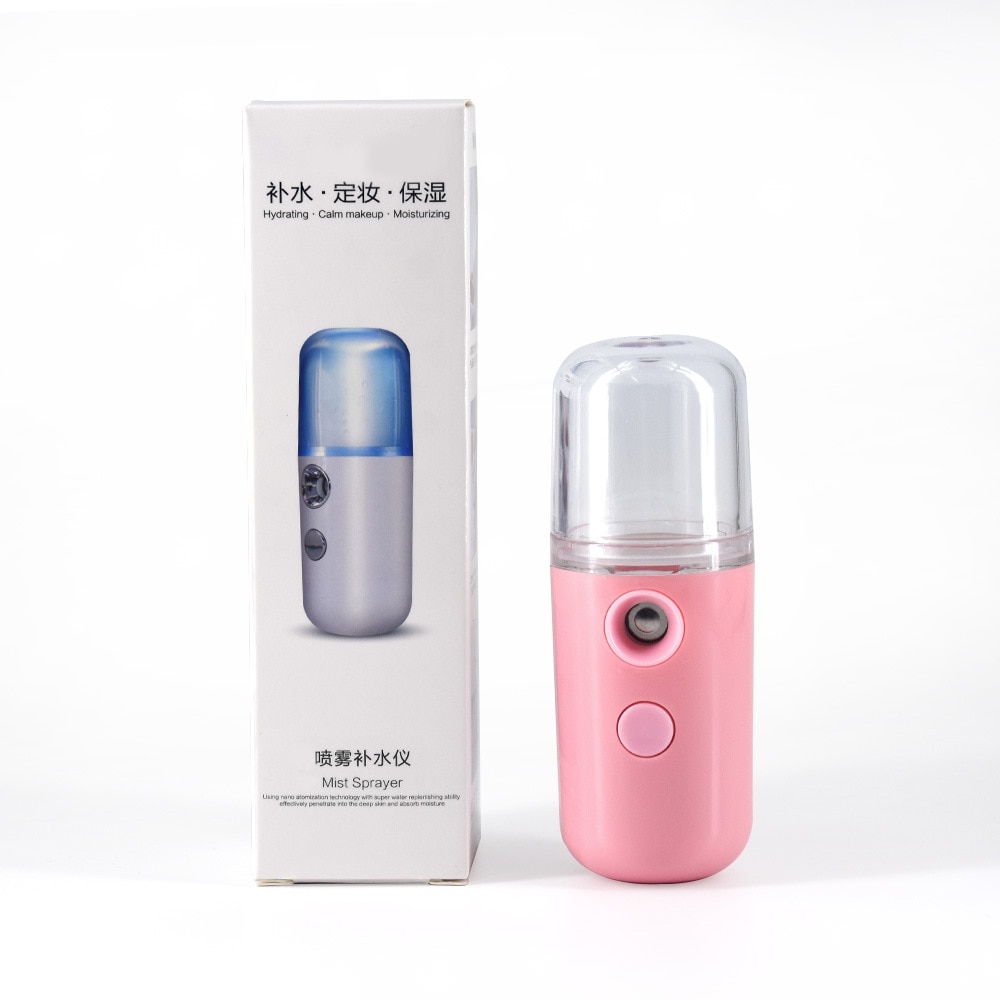 USB Humidifier Rechargeable Nano Mist Sprayer Facial Nebulizer Steamer Moisturizing Beauty Instruments Face Skin Care Tools