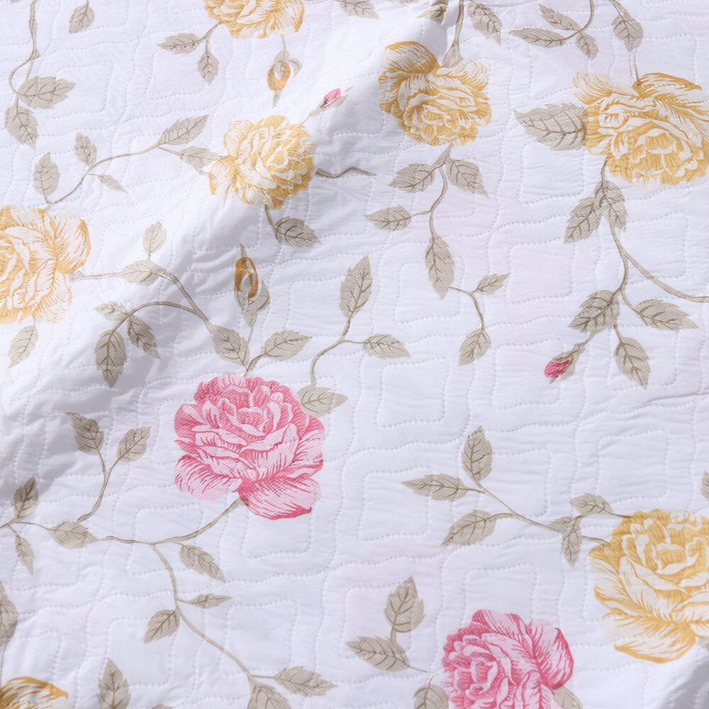 1PC Washing Machine Cover Waterproof Dustproof Spring Flower Practical Washing Machine Refrigerator Case