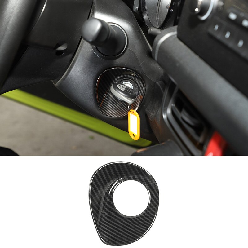 TopCar Key Hole Ignition Start Switch Decoration Cover Trim for Suzuki Jimny