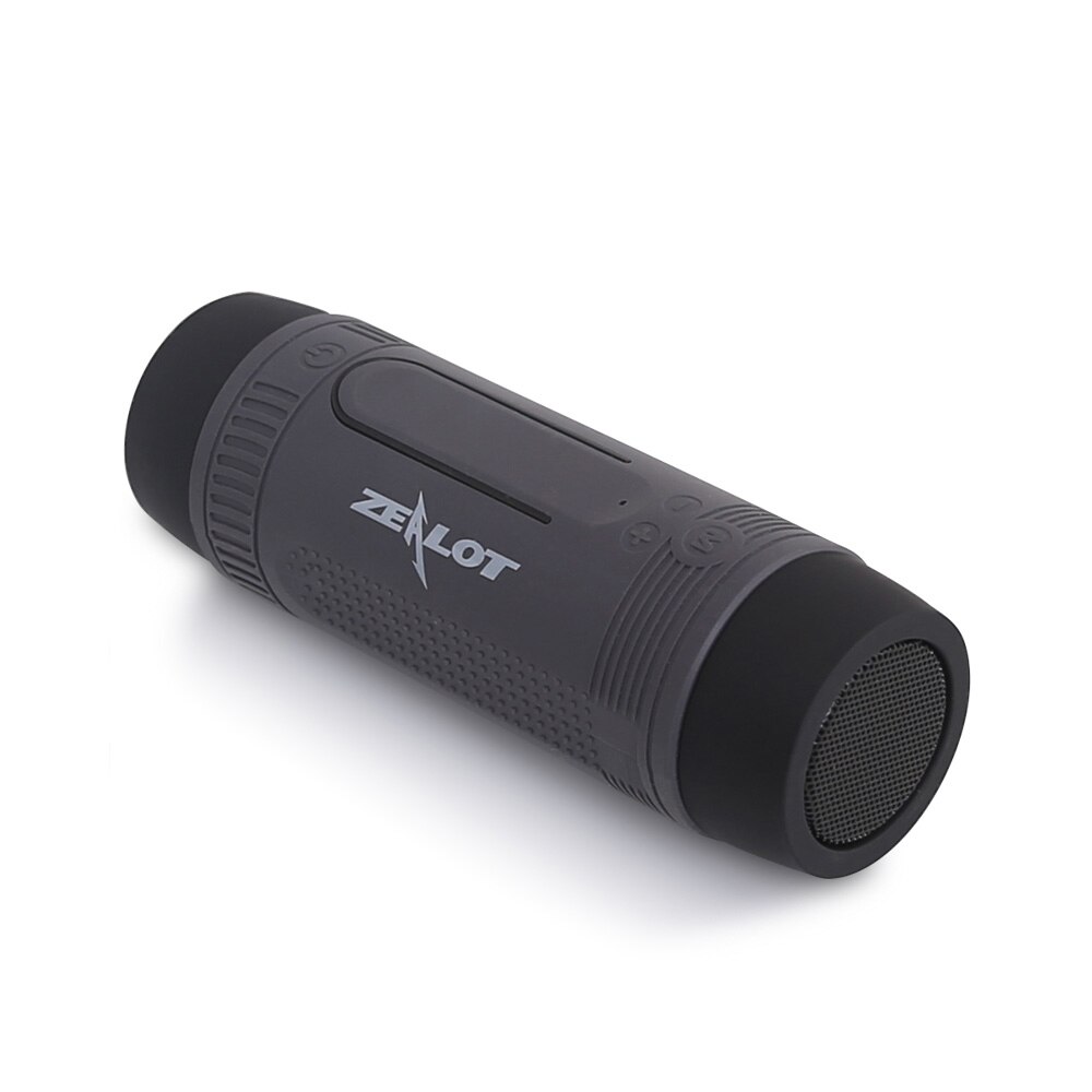 Ijveraar S1 Portable Bluetooth Speaker Draadloze Fiets Speaker Fm Radio Outdoor Waterdichte Boombox Ondersteuning Tf Card, Aux, Zaklamp