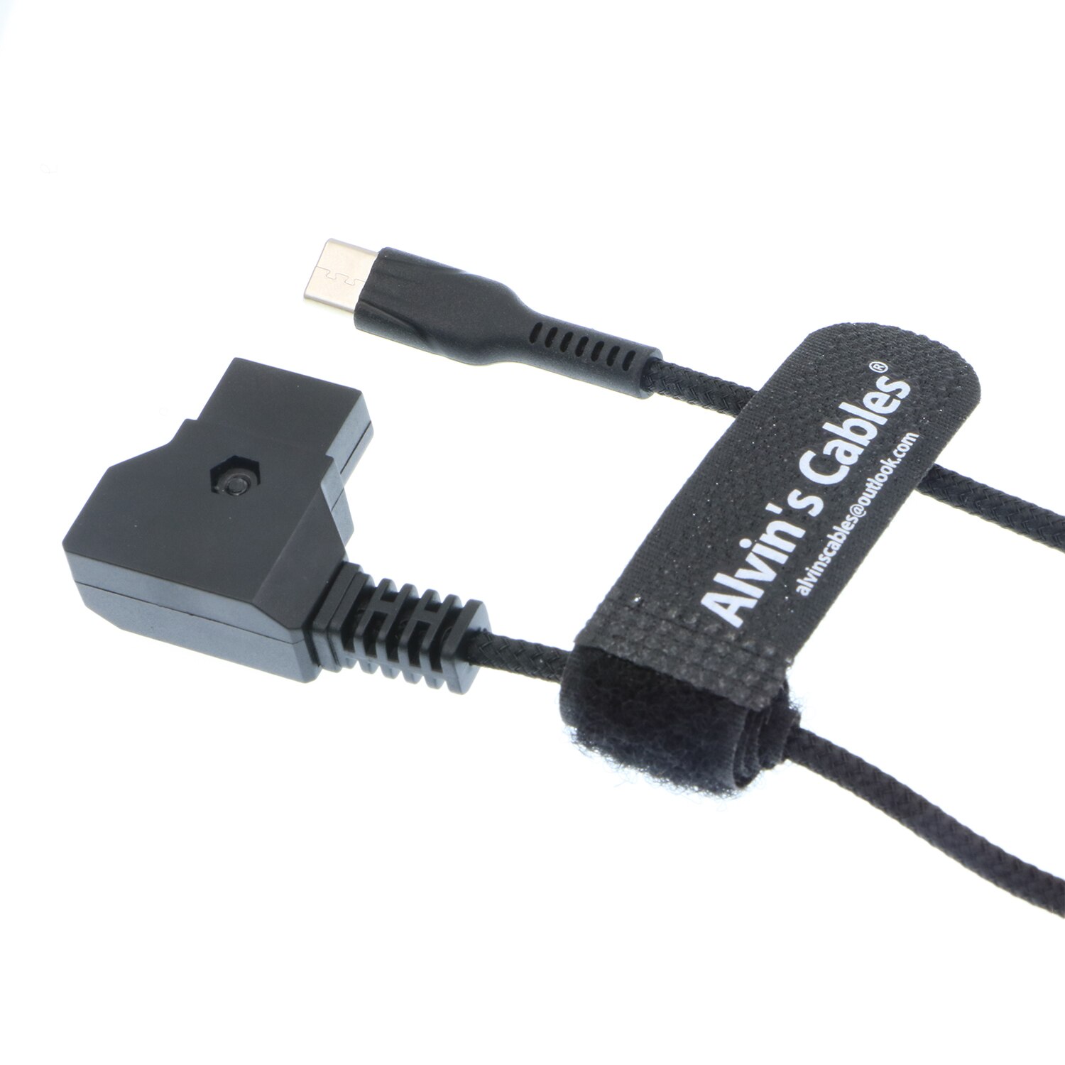 Alvins kabler usb-c type-c til d-tap p-tap strøm fleksibelt kabel til macbook