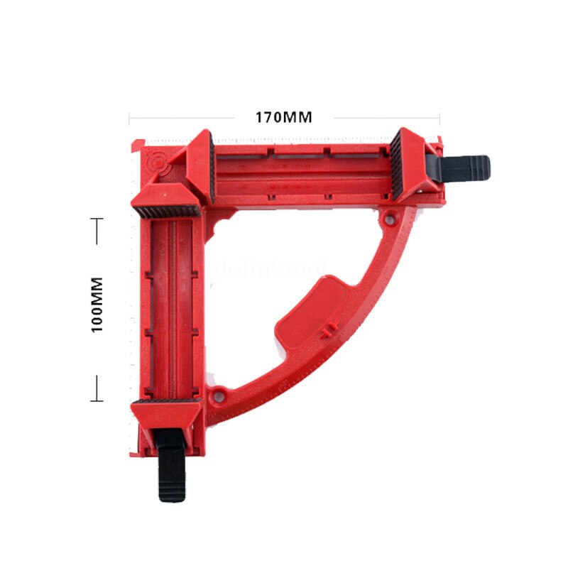 Adjustable 90 Degree Angle Clamp Right Angle Clip Plastic Corner Wooden Clamp Picture Frame Carpentry Clamps for Woodworking