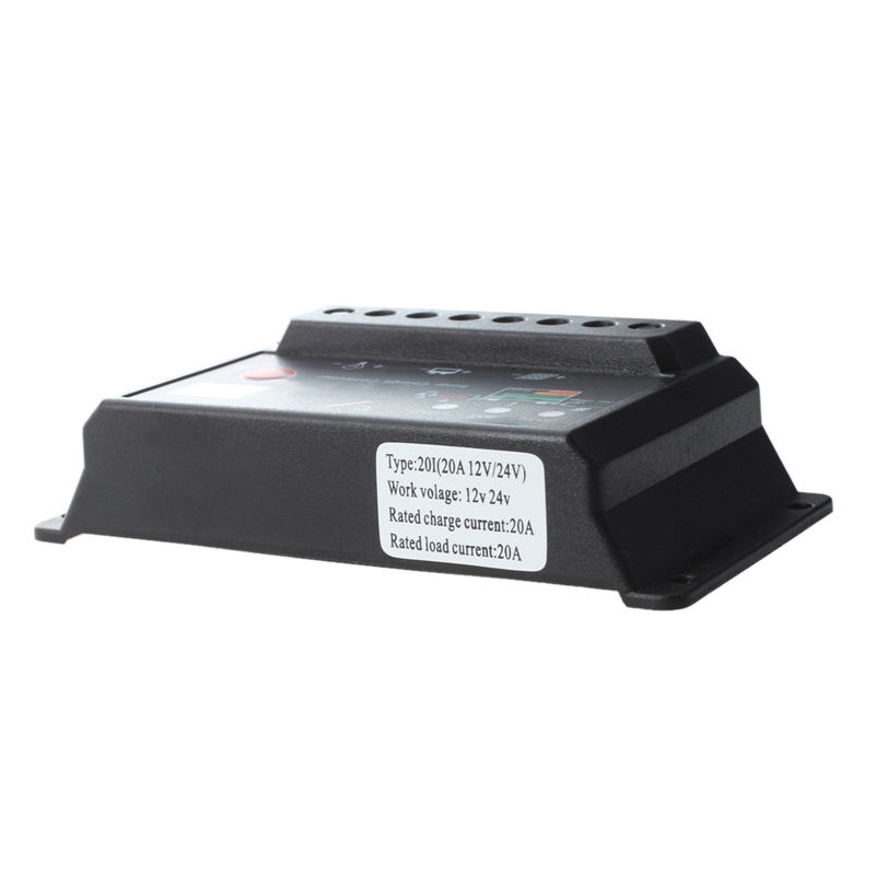 20A 12V/24V Solar Panel Battery Charger Charging Controller Regulator
