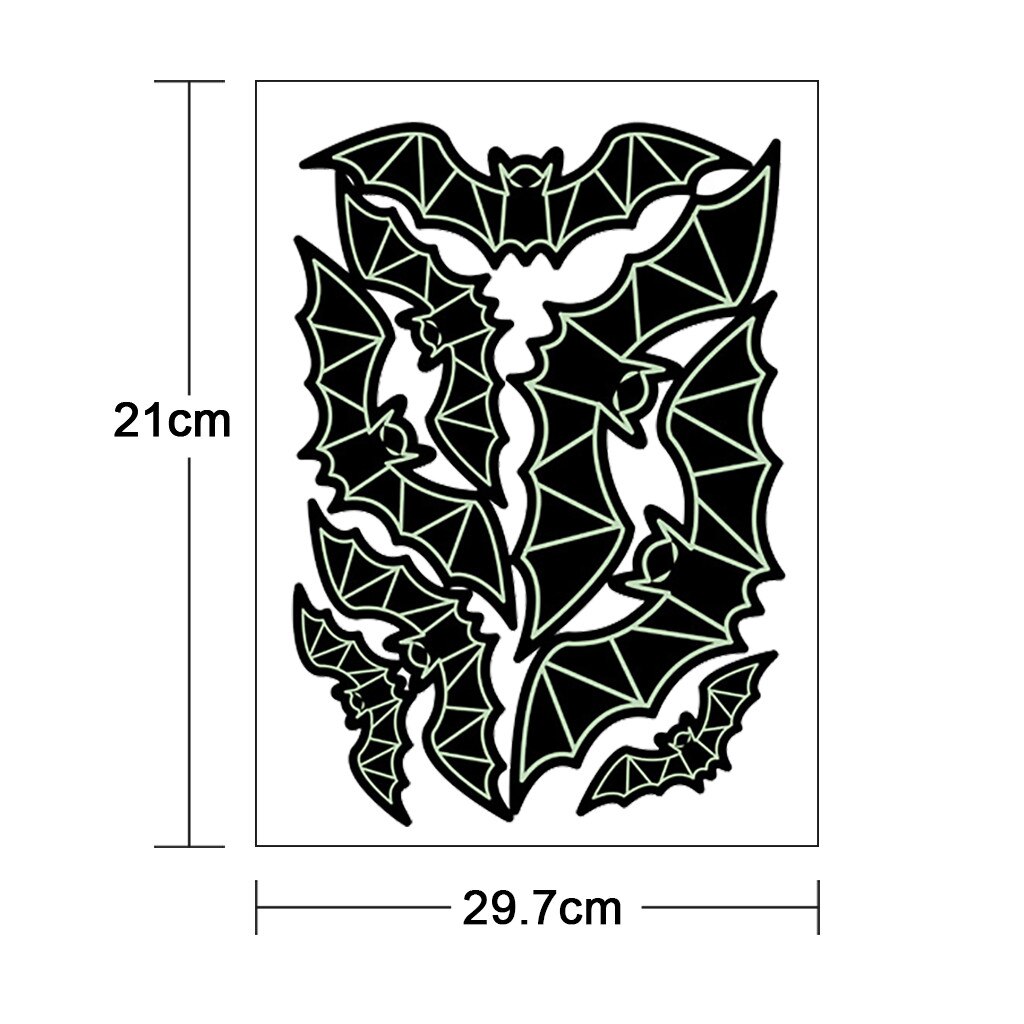 Bat Graphic Removable Wall Sticker Diy Vinyl Decal Living Room Home Decor Art Car Decoration 3d Poster Stickers