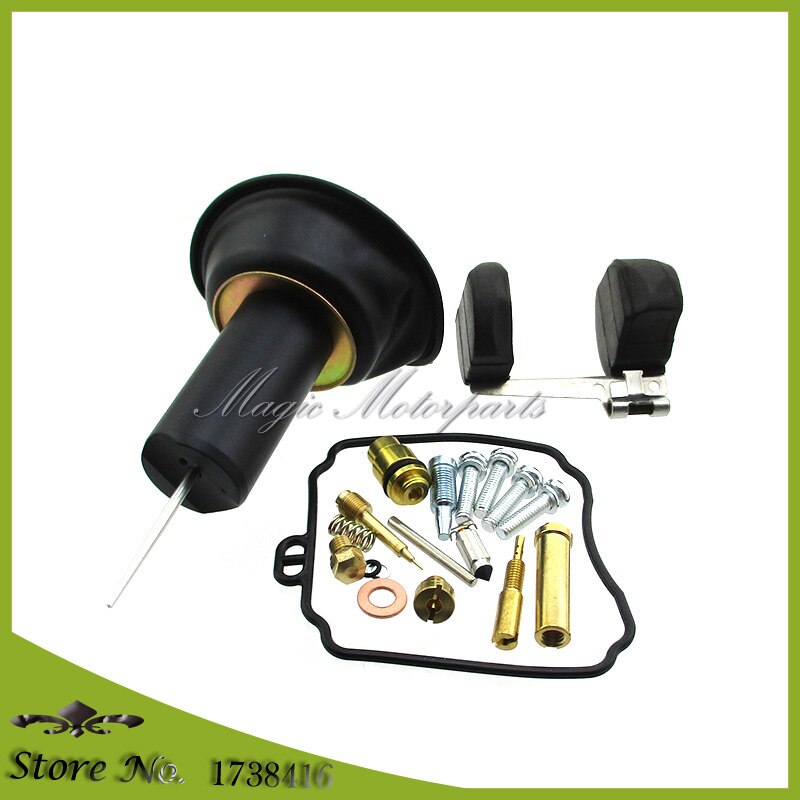 Kit de reconstrucción de junta de flotador de émbolo de carburador, para Yamaha Virago 250 XV250