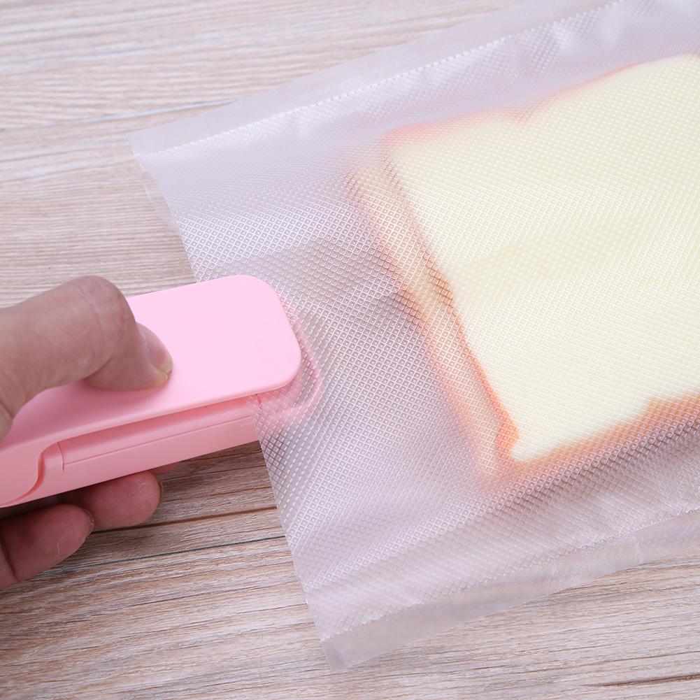 Mini Draagbare Handige Naadlasmachines Sluitmachine Huishoudelijke Handige Sticker En Zegels Voor Voedsel Snack Keuken Accessoires