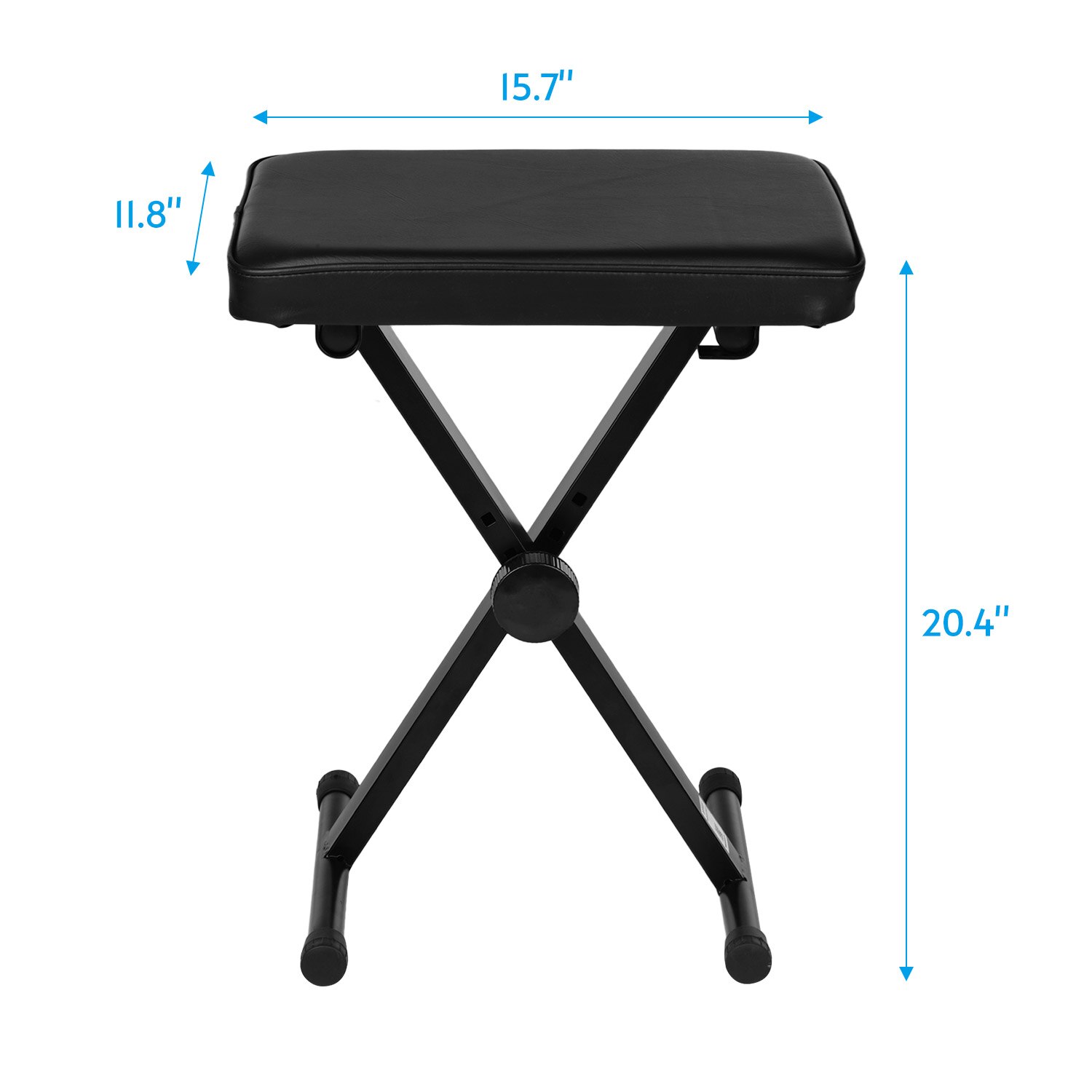 X-Stijl Elektronische Piano Kruk Elektronische Piano Gitaar Drum Kruk Verstelbare Gevouwen Zwarte Piano Bench Voor Spelen Piano