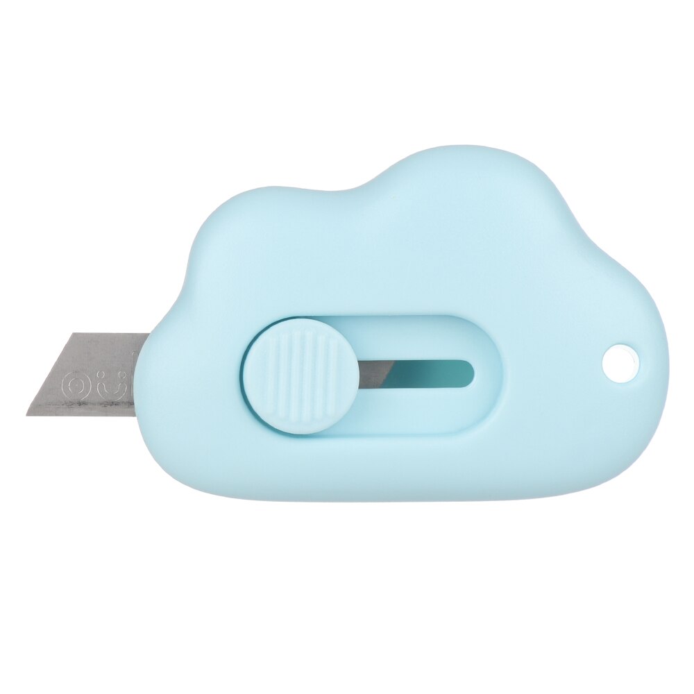 2Pcs Mini Utility Knife Cloud Shape Cutter Cutting Letter Envelope Opener Mail Knife School Office Supplies Utility Knife