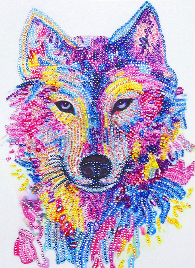 AZQSD spécial forme diamant peinture mosaïque animaux broderies diamant broderie hibou artisanat 24x34cm: R8386