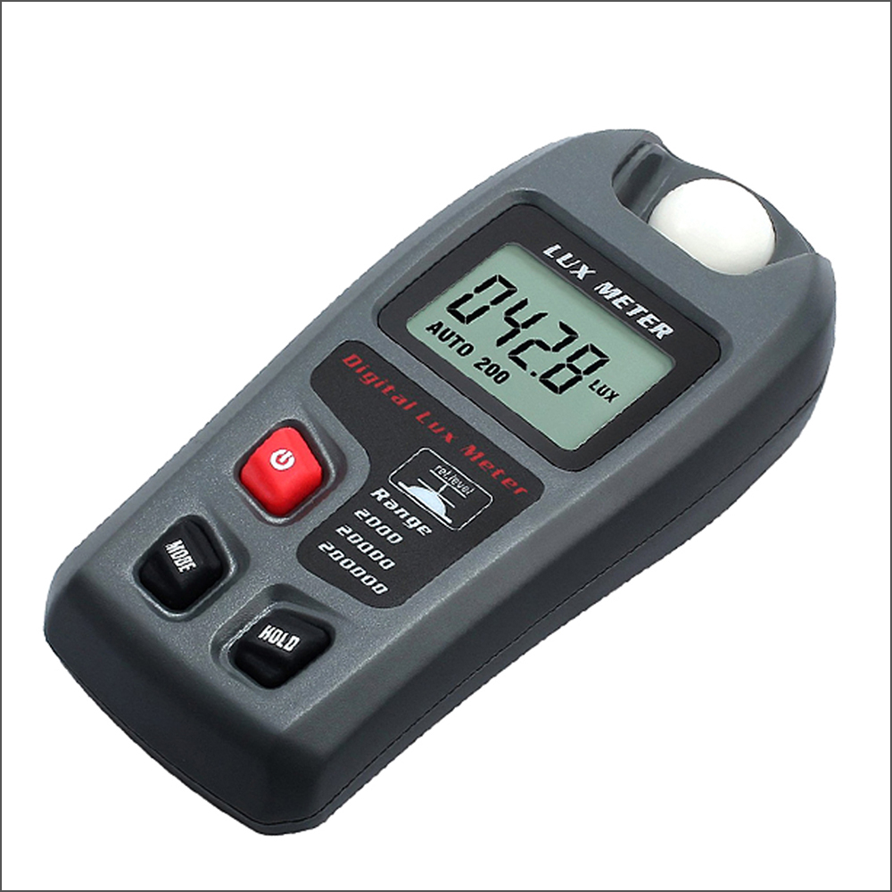 RZ Digital Lux Meter 200,000 Lux Digital LCD Pocket Light Meter Lux/FC Measure Tester illuminometer Sensor Photometer MT-30