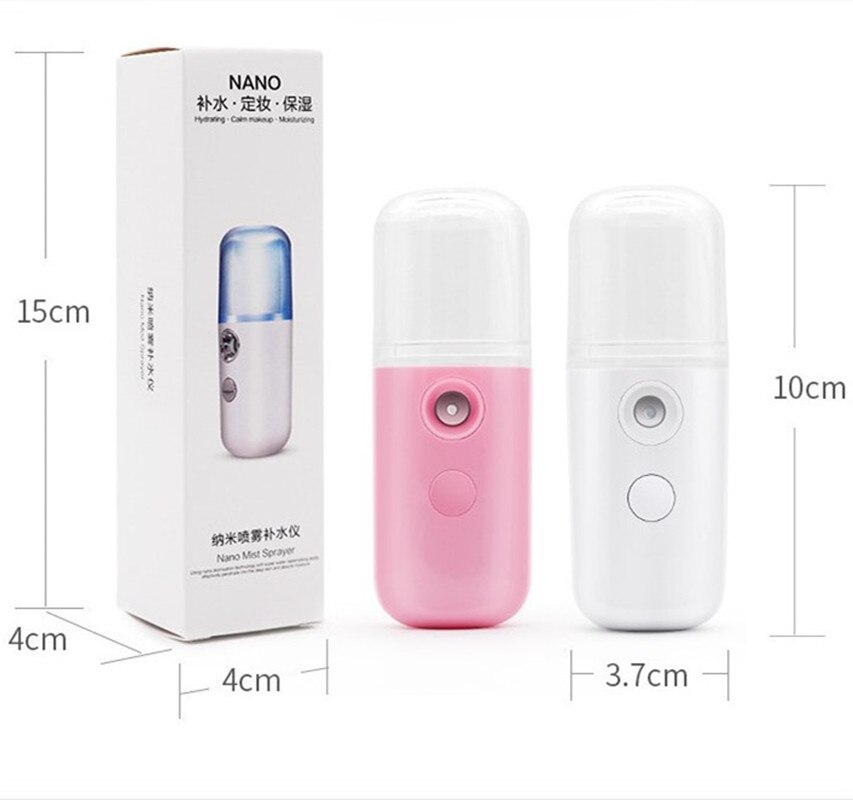 30ml Mini poche Nano brouillard pulvérisateur été hydratant visage vapeur visage humidificateur brouillard vaporisateur beauté soins de la peau