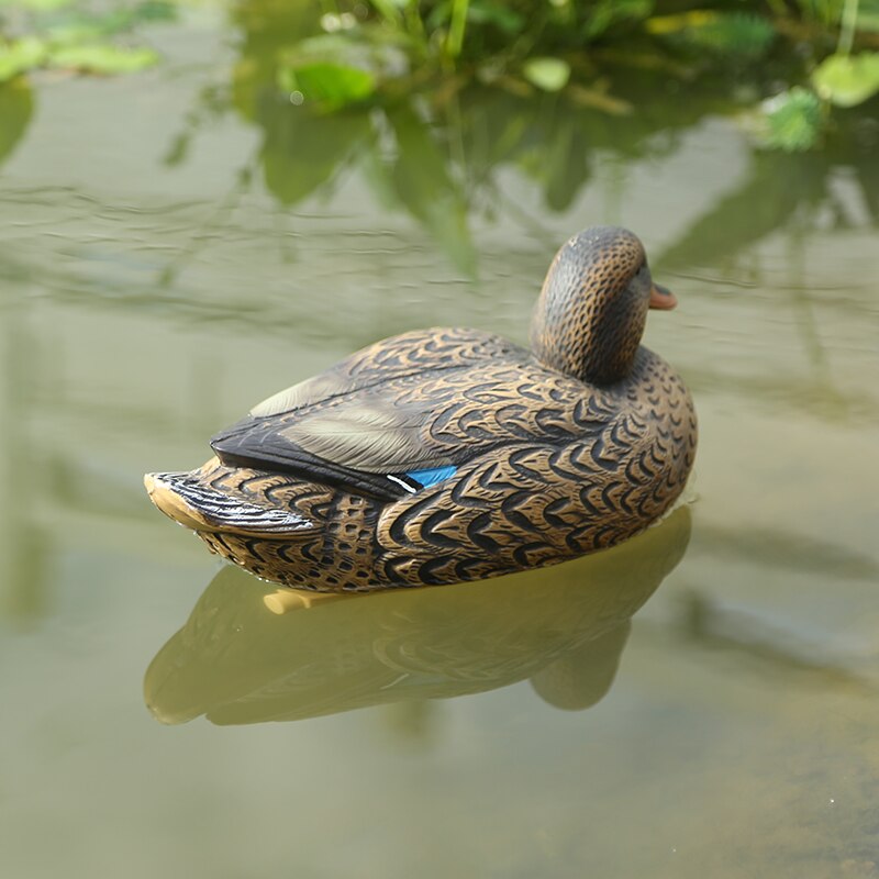 Mallard de pato de plástico, señuelo de pato femenino, quilla de gallina mortal