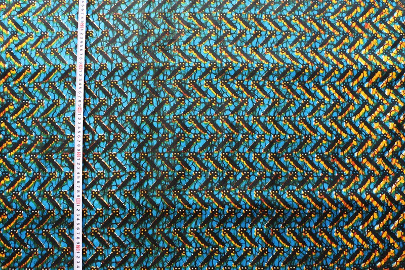 Tela estampada de algodón de , vestidos africanos de Ankara para de boda, trajes de 6 yardas x cm, novedad de 115: Color4