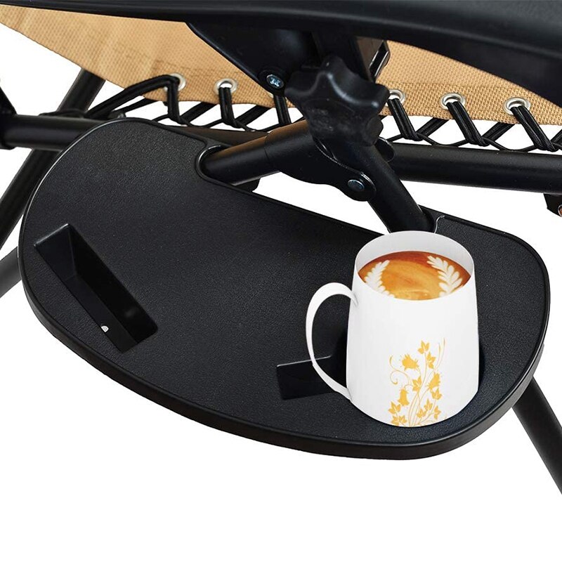 2 Stuk Mini Ovale Zero-Gravity Stoel Bekerhouder Strand Stoel Voor Opbergvak/Cup Voor Ondiepe koffie Cup