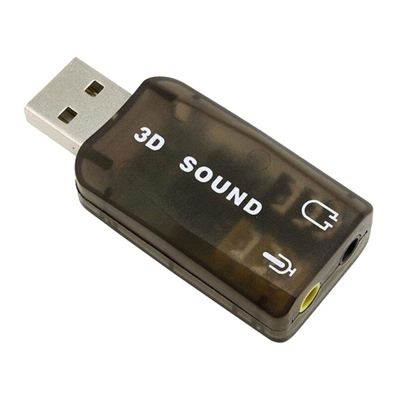 XX9A Usb 5.1 Sound Card CM108 External Independent Sound Card Drive-free Plug and Play