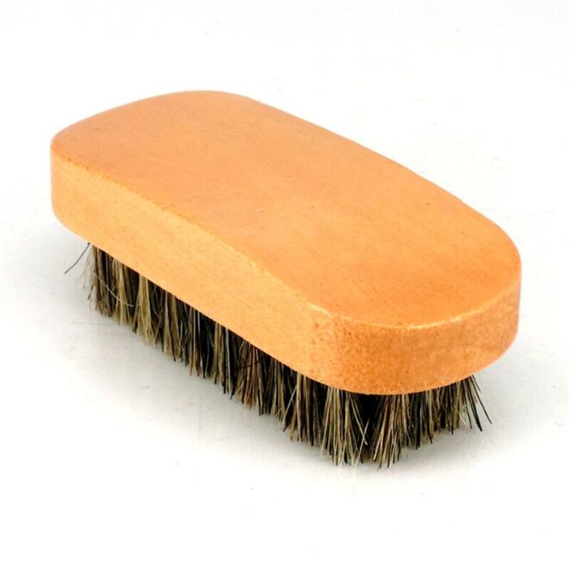 Brosses en poils de cheval pour chaussures, poils de porc, pour l&#39;entretien et le nettoyage des bottes, en daim Nubuck