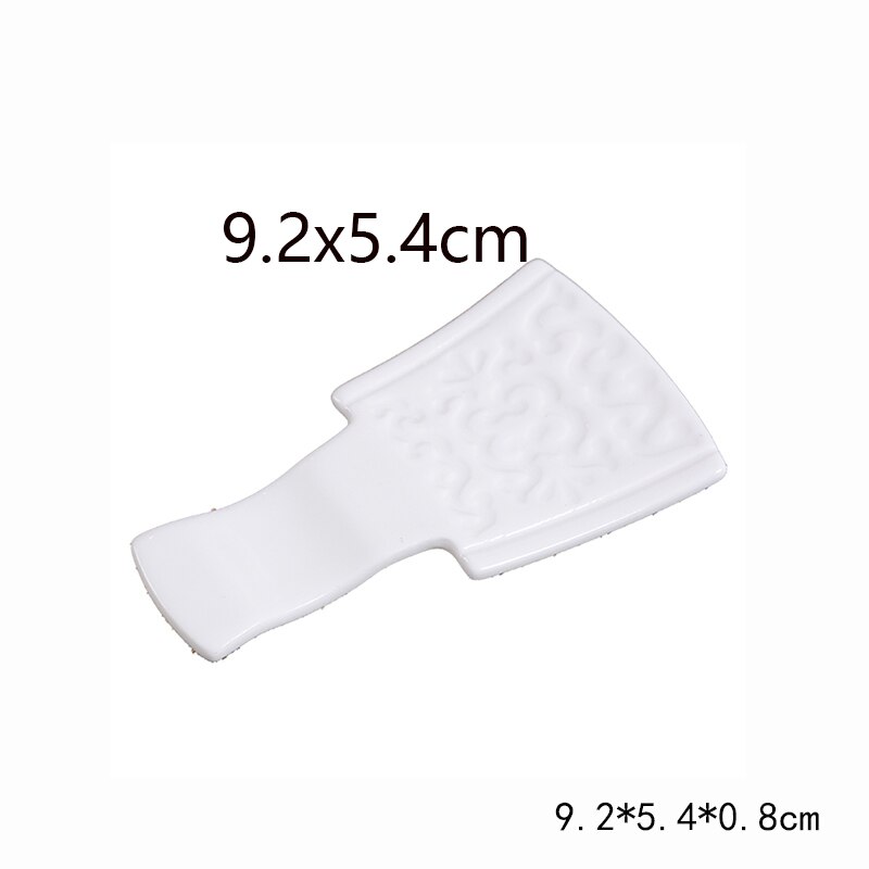 Chinese Tableware Western Food Plate Set Model Room Hotel Hollow Ceramic Tableware Set Tableware Full Package Pad Napkin: 2