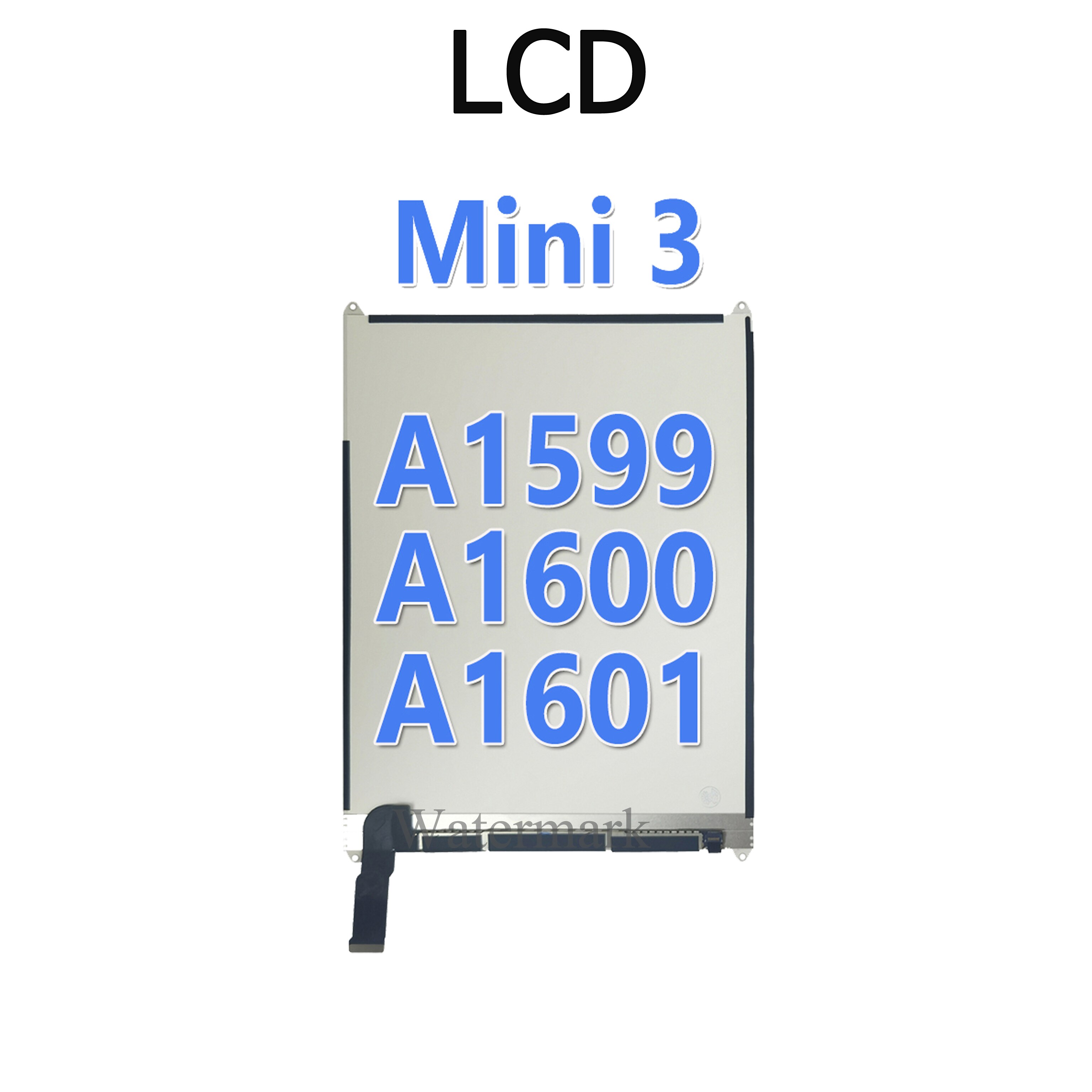 Lcd En Touch Screen Display Getest Voor Apple Ipad Mini1 Mini2 Mini3 A1432 A1454 A1455 A1489 A1490 A1491 A1600 A1601 mini 1 2 3: Mini 3 LCD