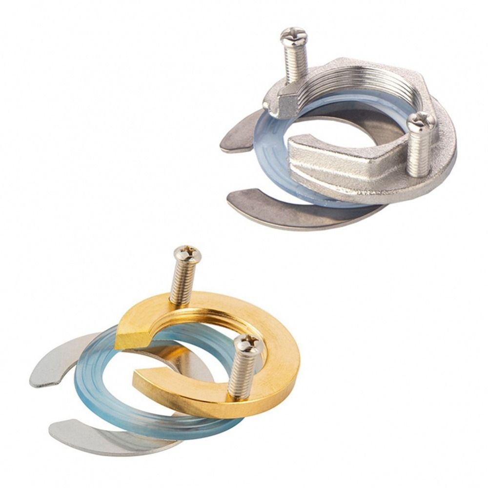 Juego de accesorios de fijación de grifo, tuerca de sujeción montada, Circlip, accesorios de repuesto para lavabo de baño