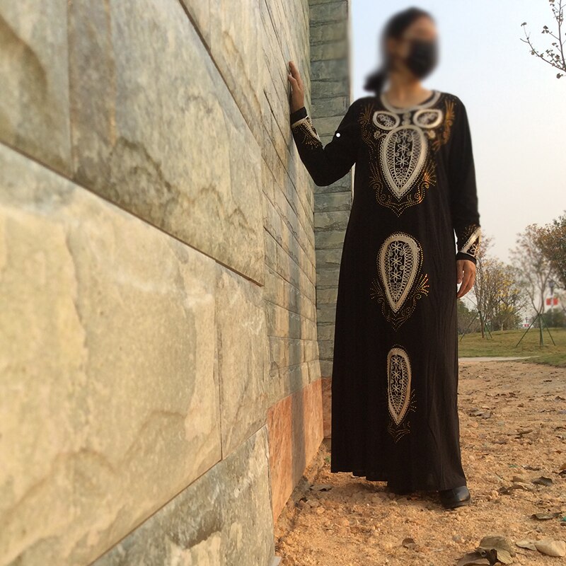 Islamic Wear For Lady Muslim Abaya Dubai Middle East Kaften Clothing Wear Arabic Clothing African Inside Caftan Abaya