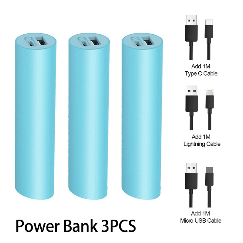 ZMI Mini Power Bank 3000mAh 18650 batter Rechargeable external Original Mini Powerbank portable charging for phone